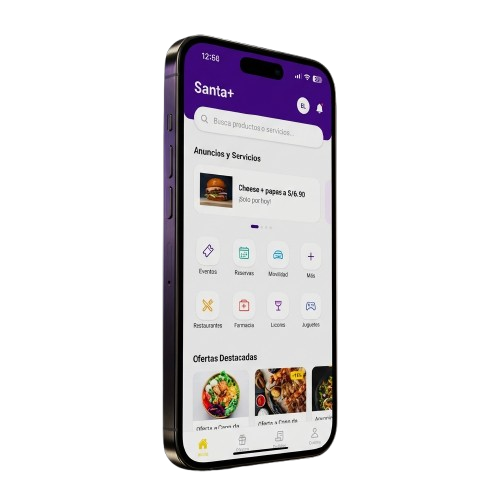 Santa+ App Interface